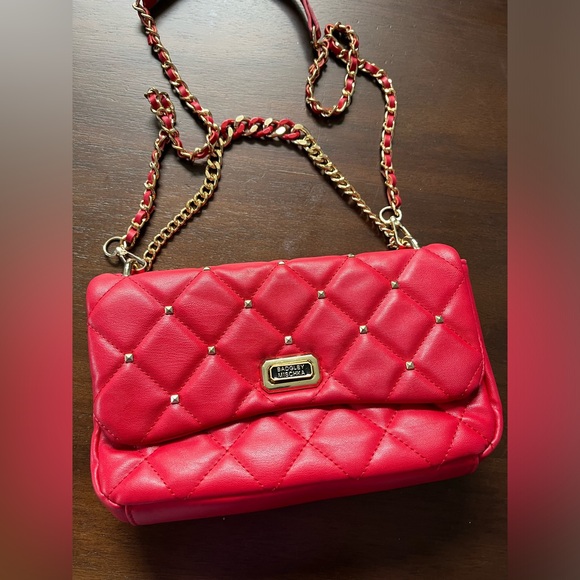 Badgley Mischka quilted shoulder bag - Picture 3 of 8